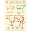 Cavallini & Co poster - The Butcher's Guide
