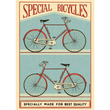 Cavallini & Co poster - Special Bicycles