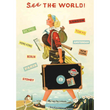 Cavallini & Co poster - See The World!
